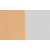 Бук натуральный/Белый Глянец 
